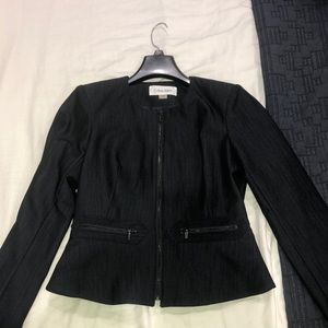 Calvin Klein Peplum Blazer